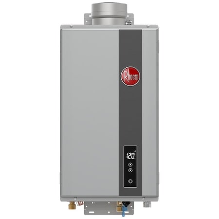 Rheem RTG Series 8.4 GPM 180,000 BTU 120 Volt Residential Indoor Liquid Propane Tankless Water Heater RTG-84DVLP-3
